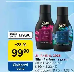 Tesco Silan Parfém na praní, 30 PD nabídka