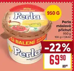 Billa Perla máslová příchuť nabídka