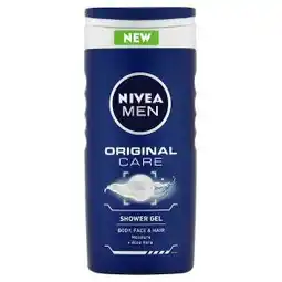 Tesco Nivea Men Sprchový gel 250ml, vybrané druhy nabídka