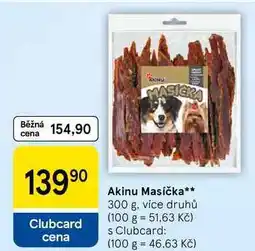 Tesco Akinu Masička, 300 g, více druhů nabídka