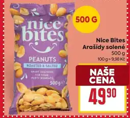 Billa Nice Bites Arašídy solené nabídka