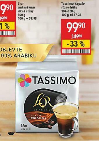Globus Tassimo kapsle nabídka