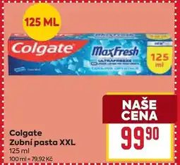 Billa Colgate Zubní pasta XXL nabídka
