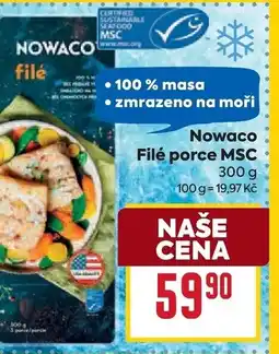 Billa Nowaco Filé porce MSC nabídka