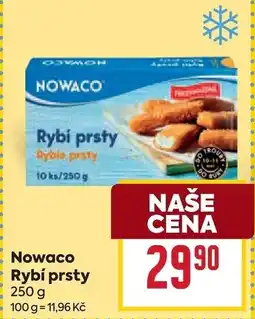 Billa Nowaco Rybí prsty nabídka