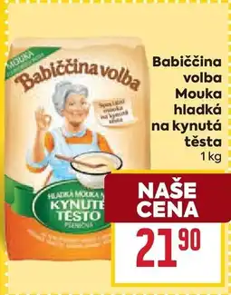 Billa Babiččina volba Mouka hladká na kynutá těsta nabídka
