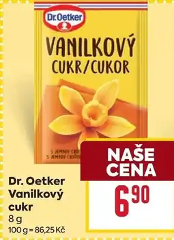 Billa Dr. Oetker Vanilkový cukr nabídka