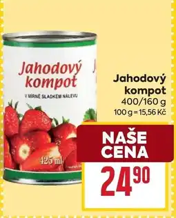 Billa Jahodový kompot nabídka