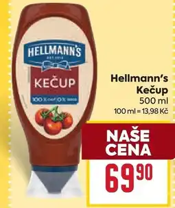 Billa Hellmann's Kečup nabídka
