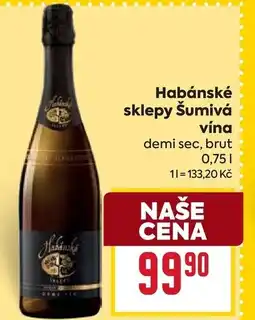 Billa Habánské sklepy Šumivá vína nabídka