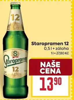 Billa Staropramen 12 nabídka