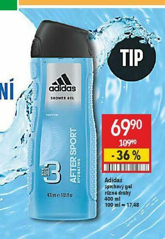 Globus Adidas sprchový gel nabídka