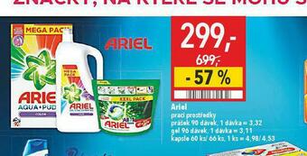 Globus Ariel prací prostředek nabídka