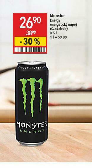 Globus Monster energy nabídka