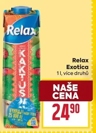 Billa Relax Exotica nabídka