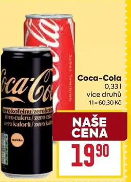 Billa Coca-Cola nabídka