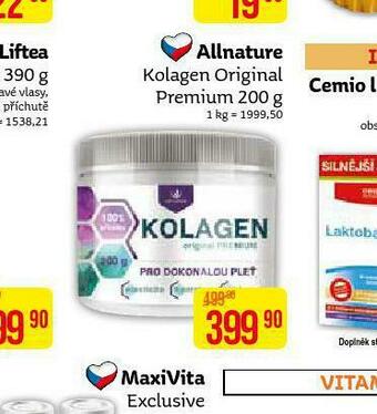 Teta Allnature kolagen original premium nabídka