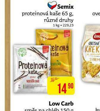 Teta Semix proteinová kaše nabídka