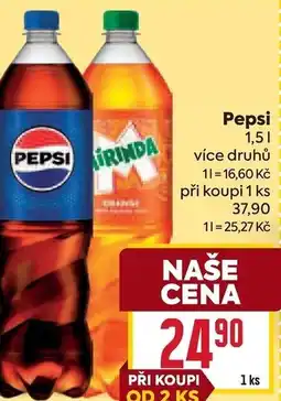 Billa Pepsi nabídka