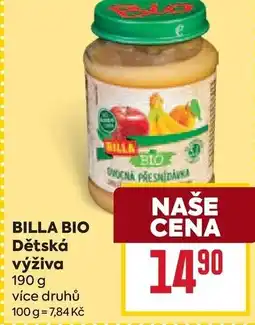 Billa BILLA BIO Dětská výživa nabídka