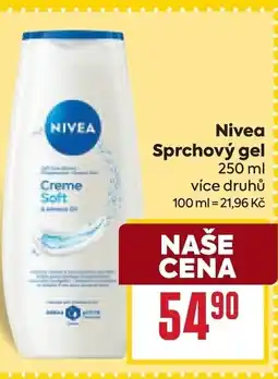 Billa Nivea Sprchový gel nabídka
