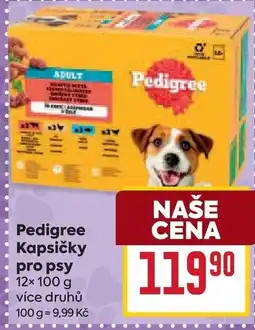 Billa Pedigree Kapsičky pro psy nabídka