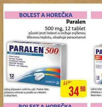Teta Paralen nabídka