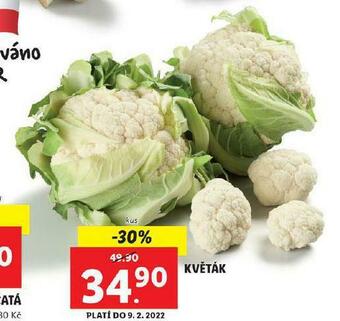 Lidl Květák nabídka