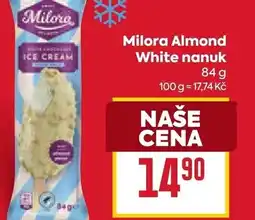 Billa Milora Almond White nanuk nabídka