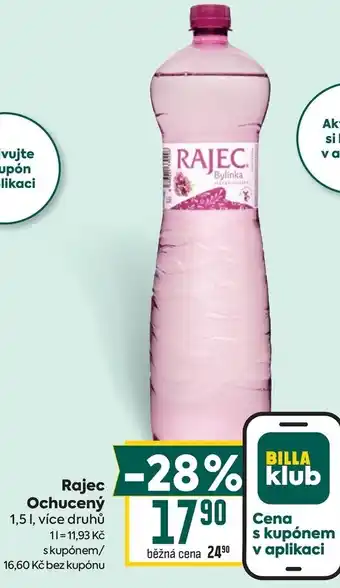 Billa Rajec Ochucený nabídka