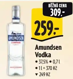 Albert Amundsen Vodka nabídka