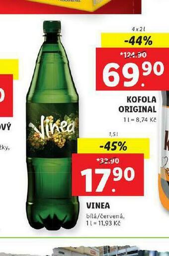 Lidl Vinea nabídka