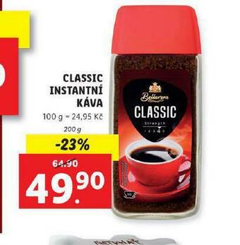 Lidl Classic instantní káva nabídka