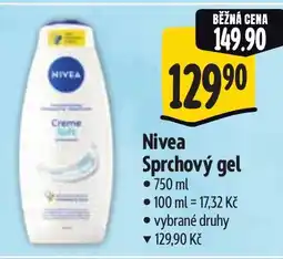 Albert Nivea Sprchový gel nabídka