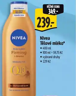 Albert Nivea Tělové mléko nabídka