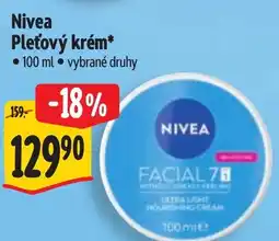 Albert Nivea Pleťový krém nabídka