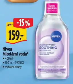 Albert Nivea Micelární voda nabídka