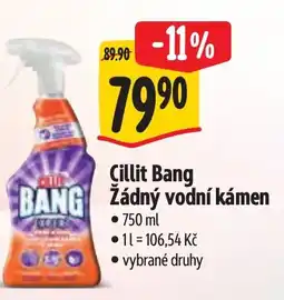 Albert Cillit Bang žádný vodní kámen nabídka