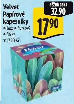 Albert Velvet Papírové kapesníky nabídka