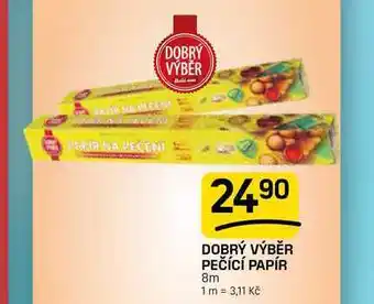 DOBRÝ VÝBĚR PEČÍCÍ PAPÍR 8m