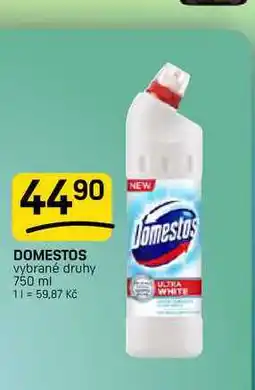 Flop DOMESTOS vybrané druhy nabídka