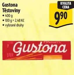 Albert Gustona Těstoviny nabídka