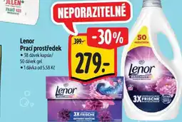 Albert Lenor Prací prostředek - 38 dávek kapsle/ 50 dávek gel nabídka