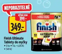 Albert Finish Ultimate Tablety do myčky 51 ks nabídka