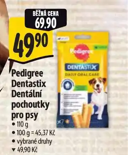 Albert Pedigree Dentastix Dentální pochoutky pro psy] nabídka