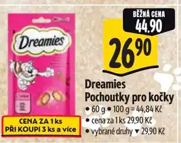 Albert Dreamies Pochoutky pro kočky nabídka