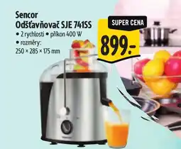 Albert Sencor Odšťavňovač SJE 741SS nabídka