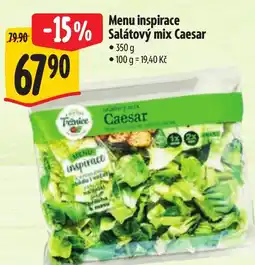 Albert Menu inspirace Salátový mix Caesar nabídka