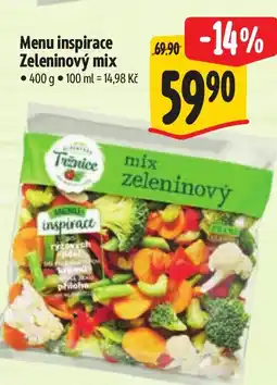 Albert Menu inspirace Zeleninový mix nabídka