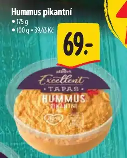Albert Hummus pikantní nabídka